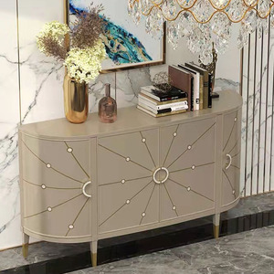 半圆柜子靠墙现代