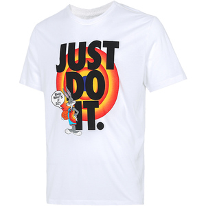 【直营】nike耐克短袖男款篮球训练t恤兔八哥运动半袖dh3830-100