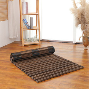 榻榻米透气排骨架隔板红木床去水汽卷式床板地铺防潮木板床可折叠