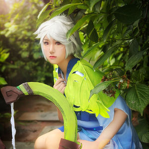 现货王者荣耀cos服新英雄阿古朵cosplay道具假发鞋动漫女衣服套装