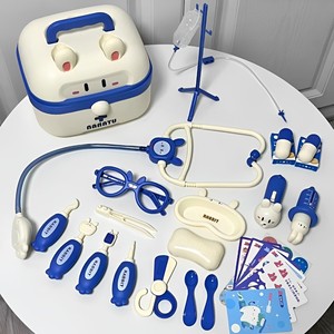儿童医生玩具套装男女孩过家家护士扮演打针听诊器医疗工具急救箱