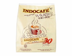 马来西亚直邮Indocafe迎乐原装进口速溶原味三合一白咖啡 30 X12G