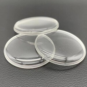 锅盖玻璃表镜手表配件镜面有机胶盖表镜片老式锅盖型亚克力塑料