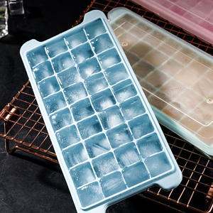 冰块模具硅胶冰格冻冰棒冰块模具diy自制冰块模具制冰盒冰块神器