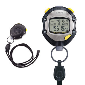 日本原装正品CACIO卡西欧专业计时器运动秒表用防水抗摔田径体育