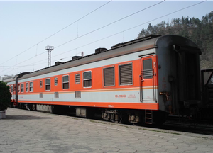 n27 空电25g kd25g空调发电车中国客车车厢火车模型1/87 ho带灯