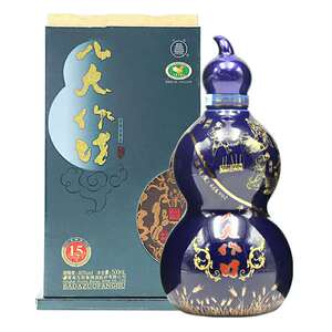八大作坊15年青稞酒 青海互助天佑德500ml46度十五年葫芦青稞白酒