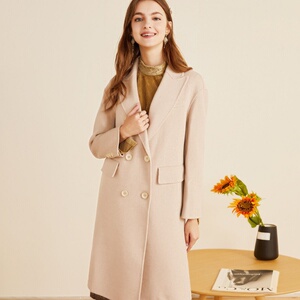 tb071368231淘宝郁香菲2021冬新款时尚翻领小香风中长款大衣直筒a版