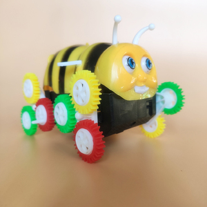 小蜜蜂翻斗车 360度自动翻转特技车益智玩具创意广场地摊热卖货源