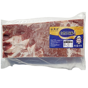【2kg起拍】哈麟轩五花肉板烤肉食材商用猪中方猪肉板猪五花方砖