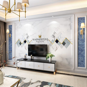 整体电视背景墙布