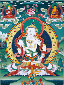 金刚萨埵定制画像塑封 佛像画相纸打印 佛菩萨