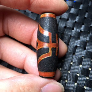 一元拍卖藏传真品贵人至纯天珠吊坠天然玛瑙玉髓文玩佛珠项链男女