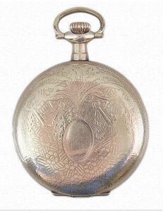 代购古董收藏怀表钟表埃尔金女士猎人黄金298ca1914怀表古玩