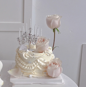 奶油蛋糕生日蛋糕水果