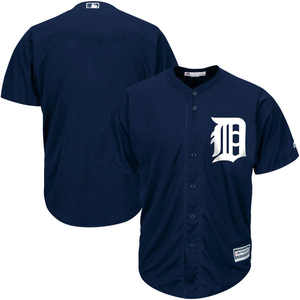 mlb 美国职业棒球联盟 tigers 底特律老虎队 球衣 棒球服开衫