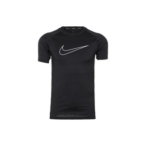 Nike耐克黑白运动训练速干健身紧身男女短袖T恤 DD1993-010
