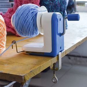 家用编织工具桌面理线器绕线机手摇上线缠绕器手动快速毛线绕线器