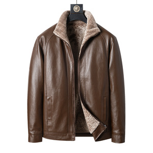 快鱼袋鼠经典王族骑士贵族保罗男装官方旗舰店正品忘不了加绒皮衣