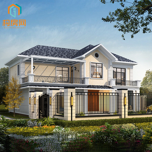 二层别墅带露台设计图