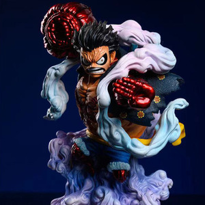 路飞四挡蛇人手办