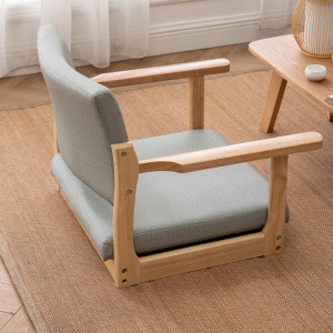 日式实木榻榻米座椅凳子靠背卧室阳台和室床上矮凳飘窗无腿小椅子