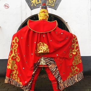 孙悟空披风斗篷齐天大圣美猴王演出刺绣款衣服西游记舞台道具衣服