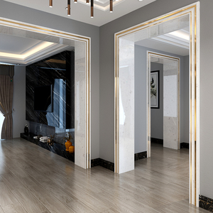 铝合金金属门套门框人造大理石石材背景墙边框装饰窗套瓷砖包边线