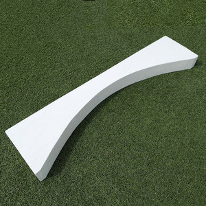 00晴天体育1647淘宝直销铅球抵趾圈投掷圈直径2.135米/铁饼投掷圈2.