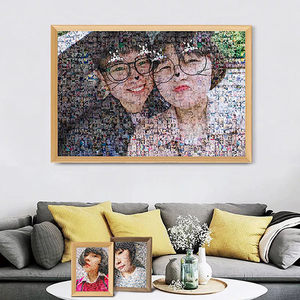 900人付款淘宝多张组合拼图摄影照片合影合照psd相册模版婚纱旅游写真