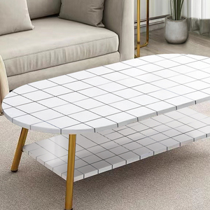 格子贴纸桌面翻新贴桌贴贴膜格子自粘桌布桌子玻璃防水防潮防烫厚