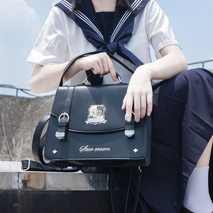 小野仙子原创【星野之冠】jk制服包日系校供学院剑桥包双肩斜挎包