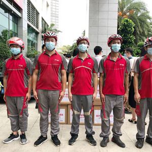 京东裤子夏季反光京达骑士达达裤子到家速干工作服长裤子反光高亮