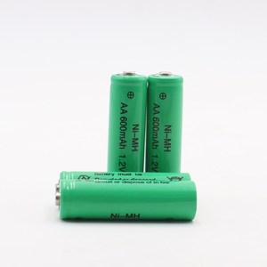 镍氢电池AA 600mAh 1.2v电池 应急灯太阳能电池 可循环充电