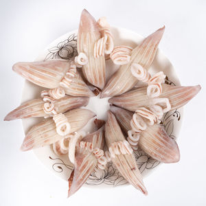 鱿鱼牛角花海鲜水产新鲜速冻鱿鱼尾花鱿鱼须火锅烧烤食材半成品