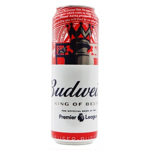 【进口】budweiser啤酒568ml*24罐装整箱临期清仓特价威经典酒水