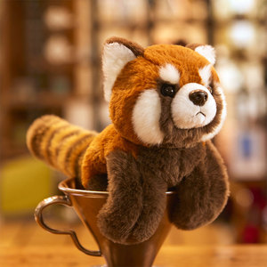 中国国家地理博物文创小熊猫玩偶女生毛绒玩具生日礼物公仔娃娃