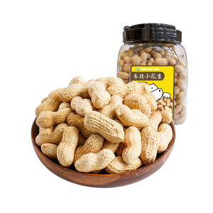 涵坤蜜汁山核桃味东北小花生650g桶装