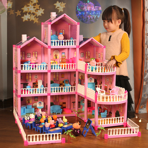 小猪佩奇玩具房子过家家一家人女孩子公仔3一6岁女童2024生日礼物