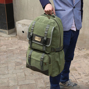 背包工地男士工具帆布劳保包斜挎维修双肩木工男耐磨小号电工y5