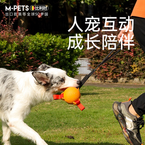 狗狗玩具球边牧自嗨拉布拉多柯基训练专用橡胶球耐咬漂浮宠物用品