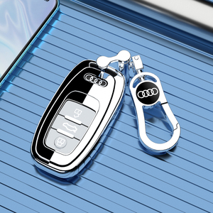 适用于老款奥迪a6钥匙套18年q5钥匙包13款15款扣14年钥匙壳