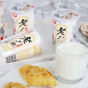 风味发酵乳180gx6/12杯广东老字号原味无蔗糖酸奶加鲜侠旗舰店48