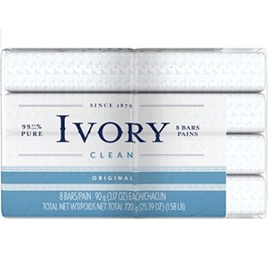 美国进口保洁Ivory Bar Soap象牙原味洗脸皂婴儿香皂天然无刺激