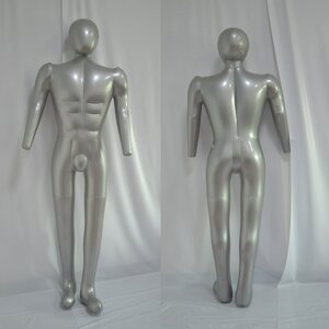 人体模特假人橡胶充气服装展示全身男店塑料女仿真道具展示28