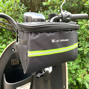 电动自行车前挂包小挂包前置收纳袋电瓶车挂兜储物包车把包大容量
