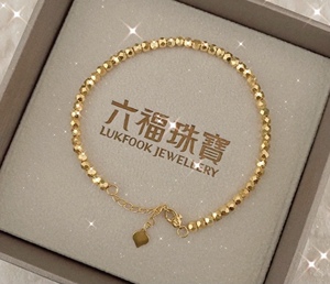 六福珠宝手链女