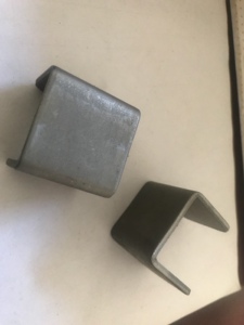 冲压件不锈钢u型卡子方管固定夹尺寸可定制201/304/铁