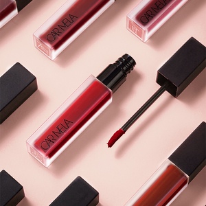 carmela卡梅拉唇釉丝绒水雾唇露哑光豆沙色口红不沾杯天鹅绒