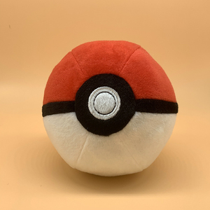 动漫周边 宠物小精灵口袋妖怪宝可梦精灵球毛绒玩具 日单尾货新品